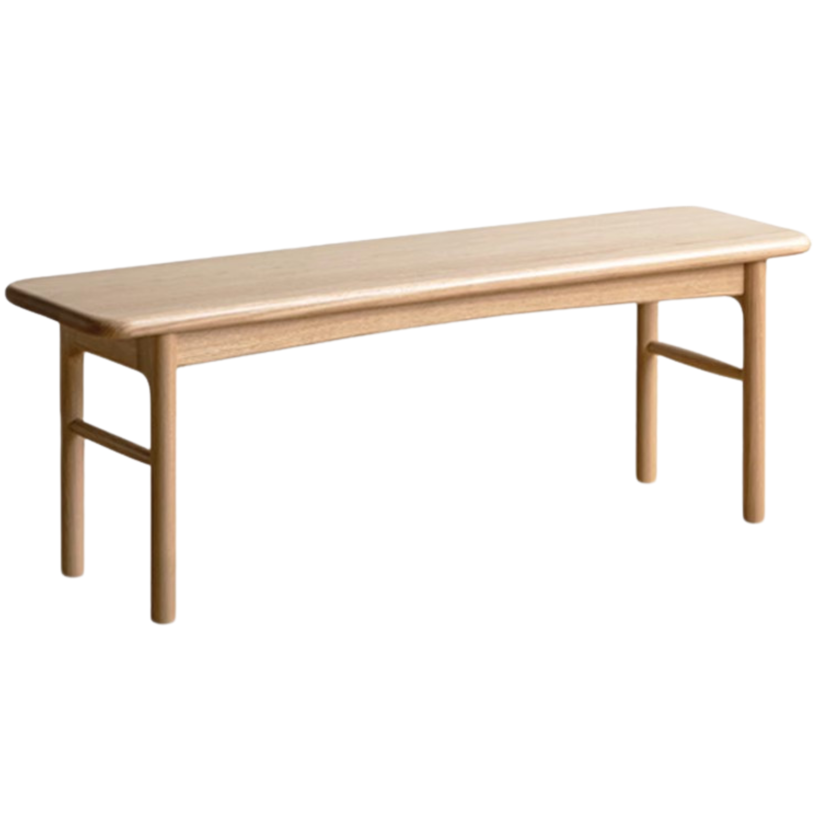 47.2x12.9x16.5 inch / 120x33x42 cm / Natural Wood Color / Solid wood long bench
