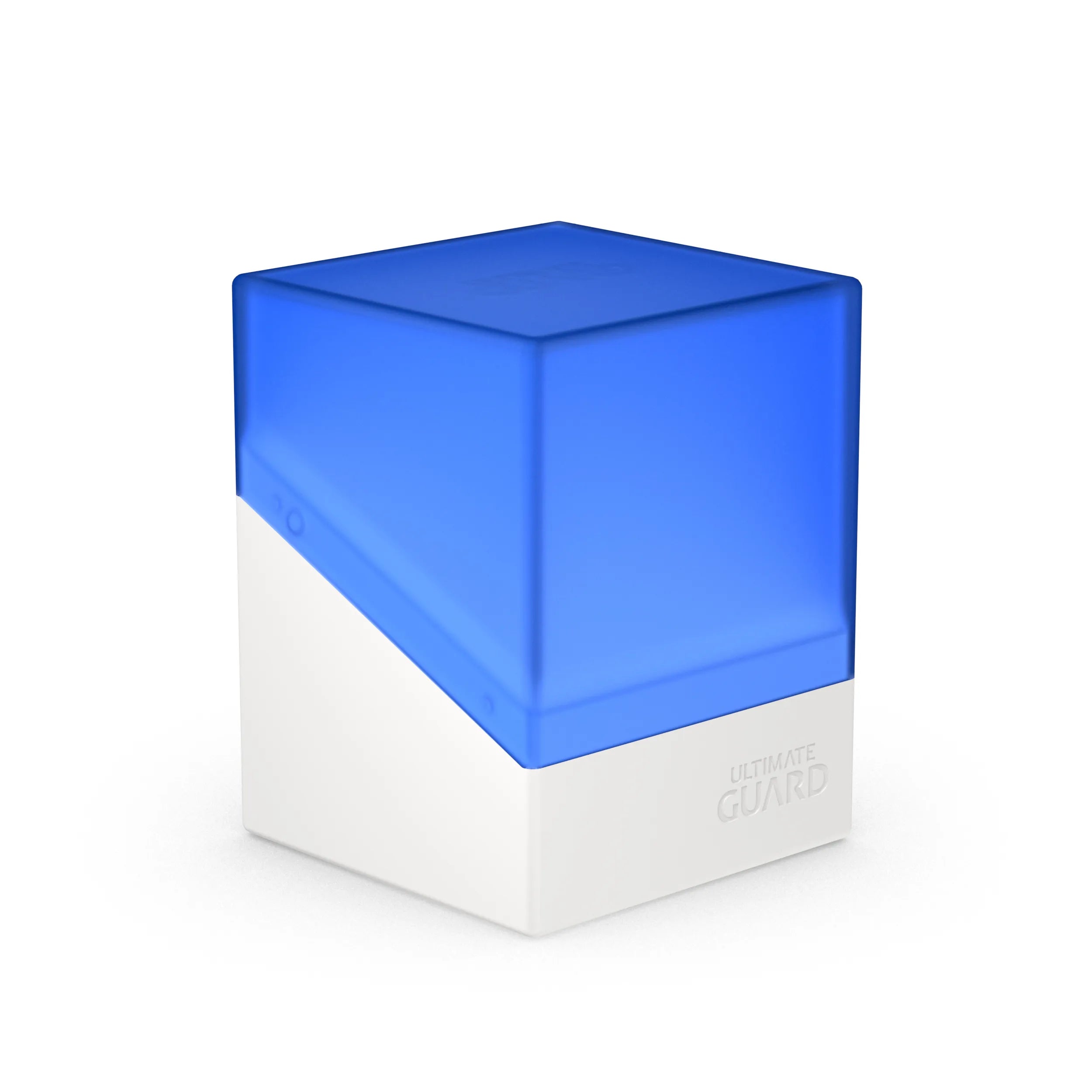Boulder 100+ Deck Box - Synergy Blue/White | Premium Card Storage for MTG, Pokemon & Yu-Gi-Oh | Perfect for Game Nights & Collectors