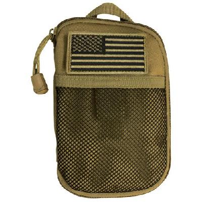 Tactical MOLLE Compatible Organizer Pouch - Durable Utility Pouch for Outdoor Gear, Camping, Hiking & Military Equipment Storage