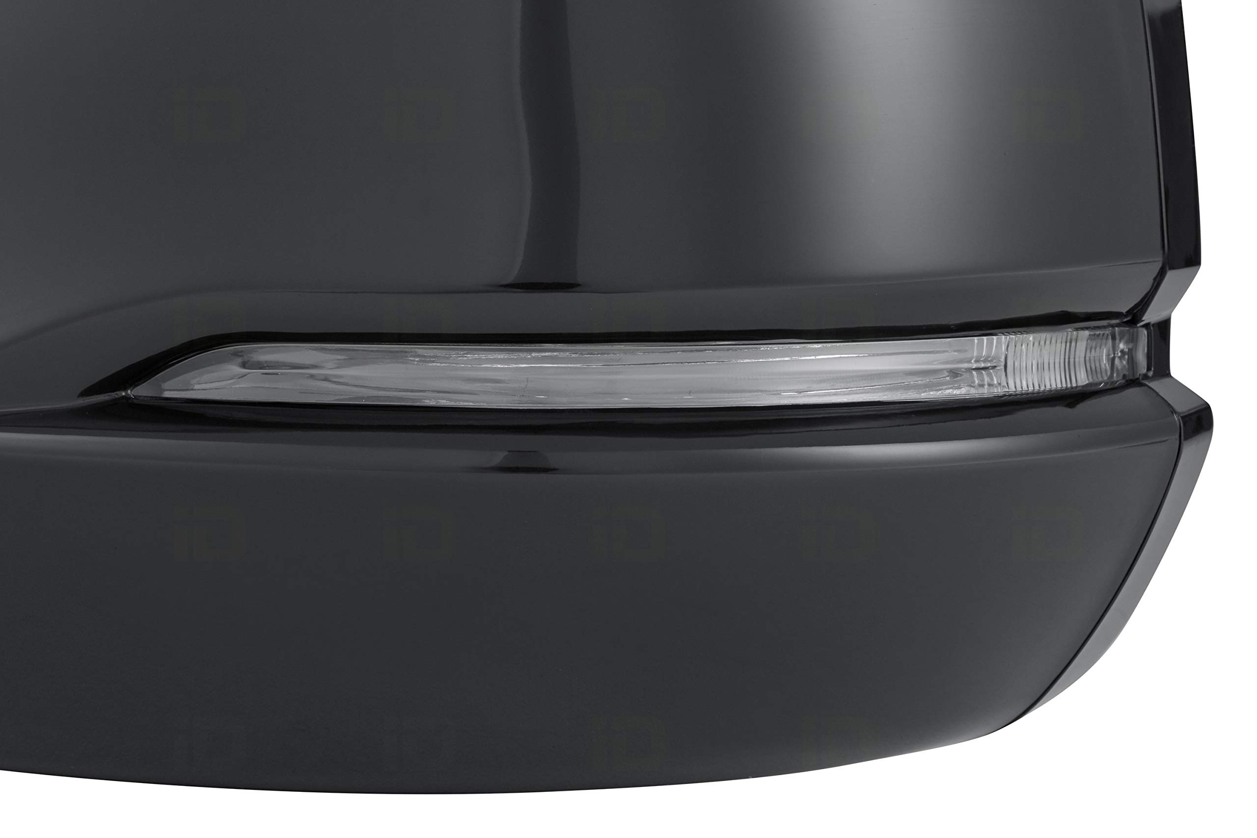 2017-2017 Honda Accord Driver Side Power Door Mirror - Heated Glass & Turn Signal | Manual Folding | Flat Glass | Paint to Match (Partslink HO1320301) - Perfect for Replacement & Winter Driving Safety