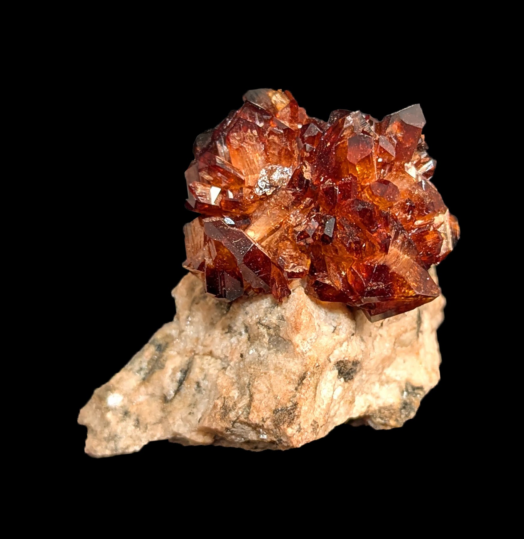 Arcanite Crystal on a Matrix - Healing Crystal Grid for Meditation, Energy Work & Spiritual Growth | Perfect for Reiki, Yoga & Home Decor