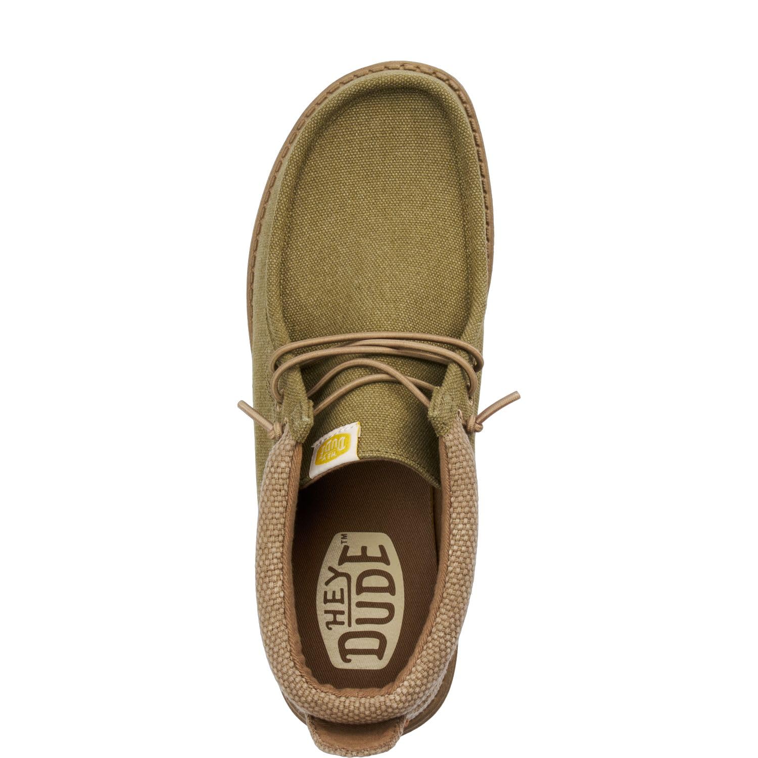 Hey Dude Men's Wally Mid Slip-On Loafers - Comfortable Lightweight Casual Shoes for Men | Perfect for Walking, Travel & Everyday Wear