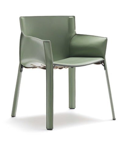 Fasem P90 Armchair - Modern Lounge Chair for Living Room, Office & Reading Nook - Comfortable Mid-Century Inspired Accent Chair