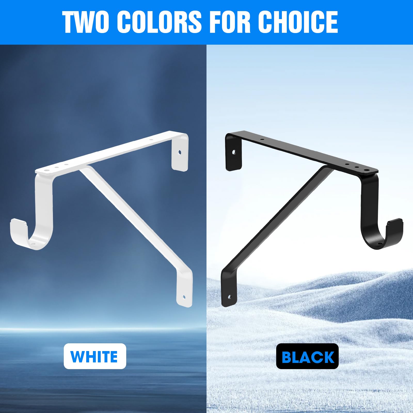 Heavy Duty Adjustable Shelf Brackets 10