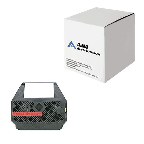 Olivetti 782224 Compatible Typewriter Ribbon (6-Pack) - AIM & R7365 Replacement - Correctable Ink Cartridge for Office, School & Vintage Typewriters