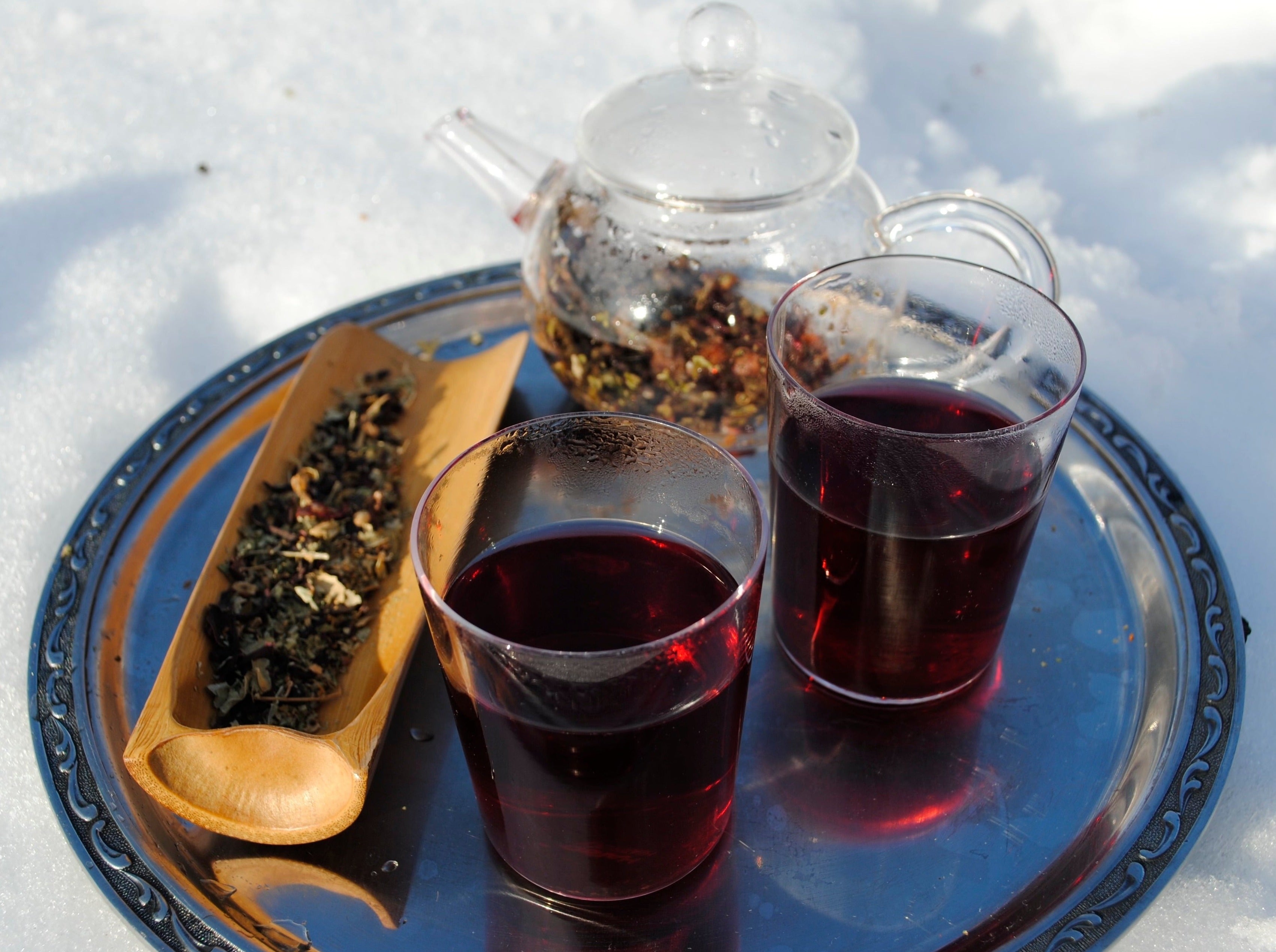 Premium Tea for Two Gift Set - Elegant Tea Lovers Present for Couples, Anniversaries & Romantic Evenings