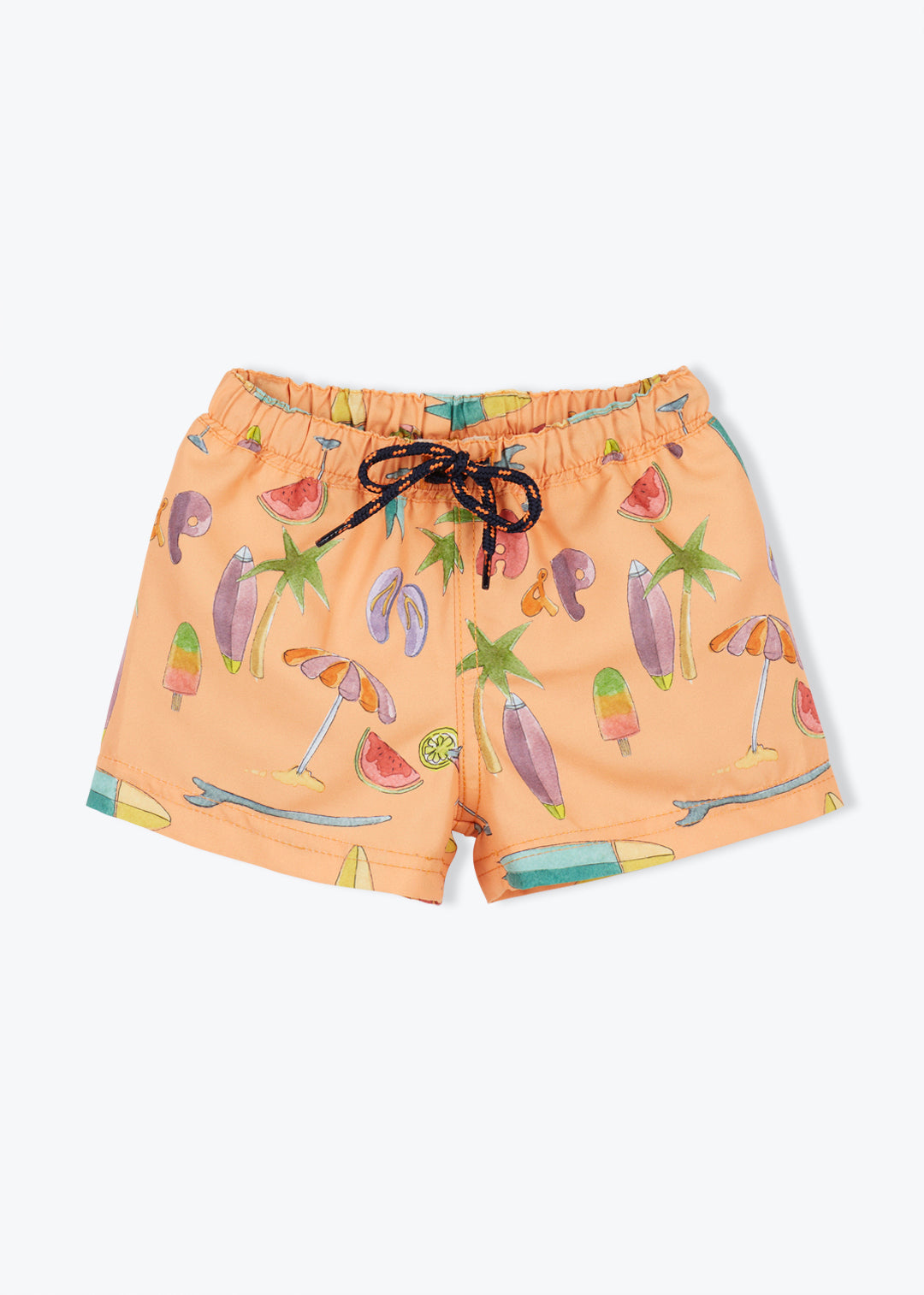 **Arsene Men's Surf Print Swim Shorts - Quick Dry, UPF 50+ Beach & Pool Swimwear for Summer Vacation & Water Sports**