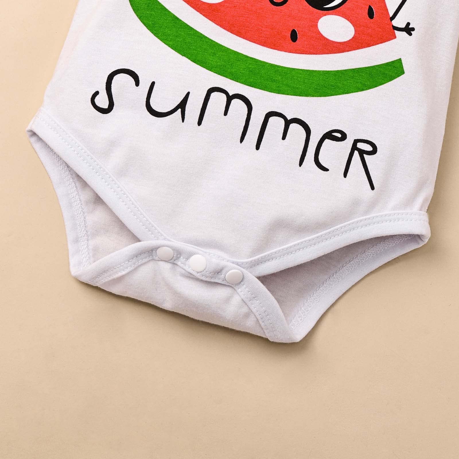 Newborn Baby Girl Clothes Set - Cute Ruffle Romper & Summer Shorts Outfit 0-18 Months | Soft Cotton Infant Summer Wear for Playdates, Beach Trips & Photo Shoots
