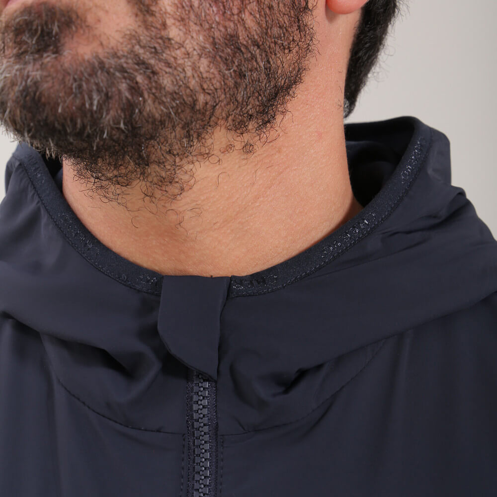 PINTUS PRO THERM® Men's Lightweight Hooded Quarter Zip Pullover Fleece Jacket - Warm & Breathable for Outdoor Hiking, Running, Camping