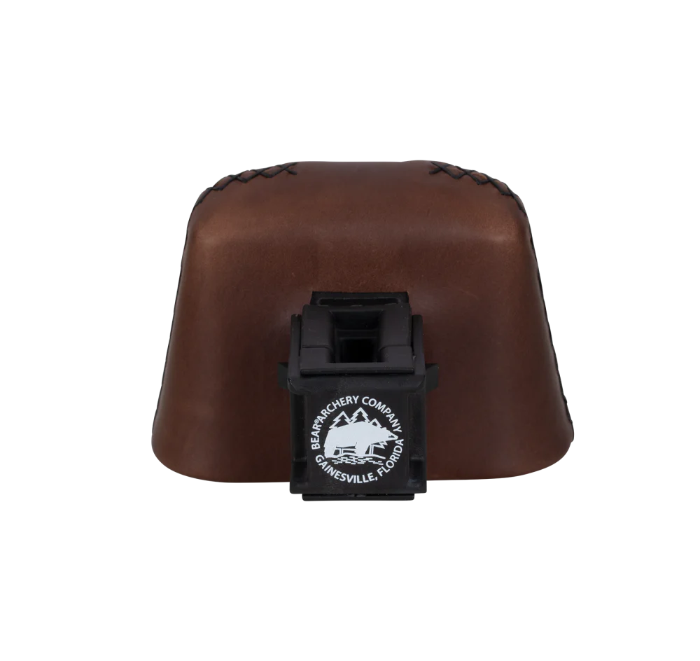 Bear Archery Leather Kodiak Bow Mounted Quiver - Premium Hunting Accessory for Compound & Recurve Bows | Perfect for Target Practice & Outdoor Adventures