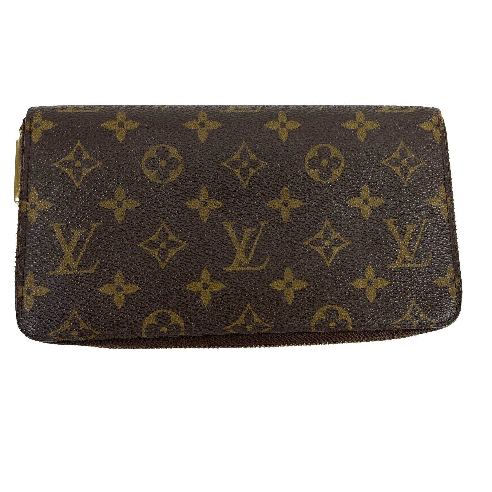 Louis Vuitton Zippy Organizer Wallet - Brown Monogram Canvas Card Holder for Men & Women | Perfect for Everyday Use, Travel & Business