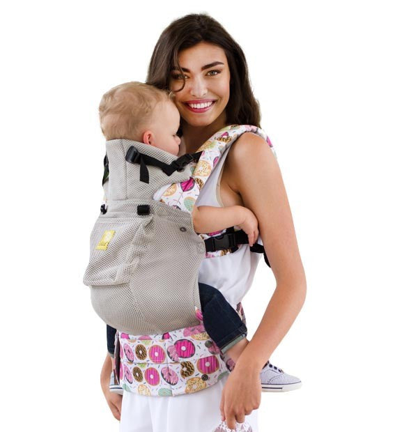 LÍLLÉbaby Complete Airflow Baby Carrier - Ergonomic, Breathable & Adjustable for Newborn to Toddler - Perfect for Hiking, Travel & Everyday Use