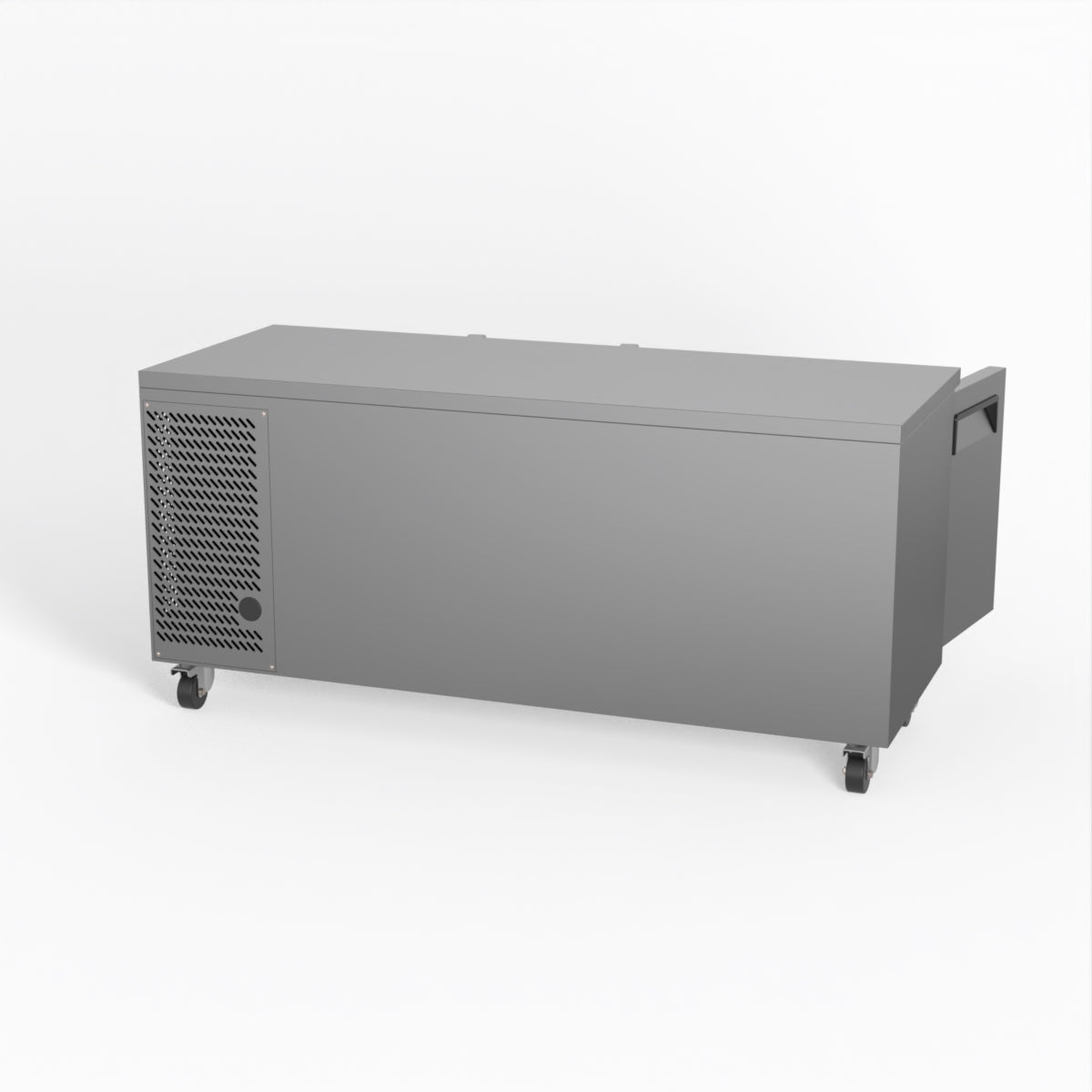 AG 3-Door Commercial Refrigerator - 700mm Depth Under Counter Fridge for Restaurants, Bars & Kitchens | Heavy-Duty Worktop Freezer for Food Storage & Beverage Cooling