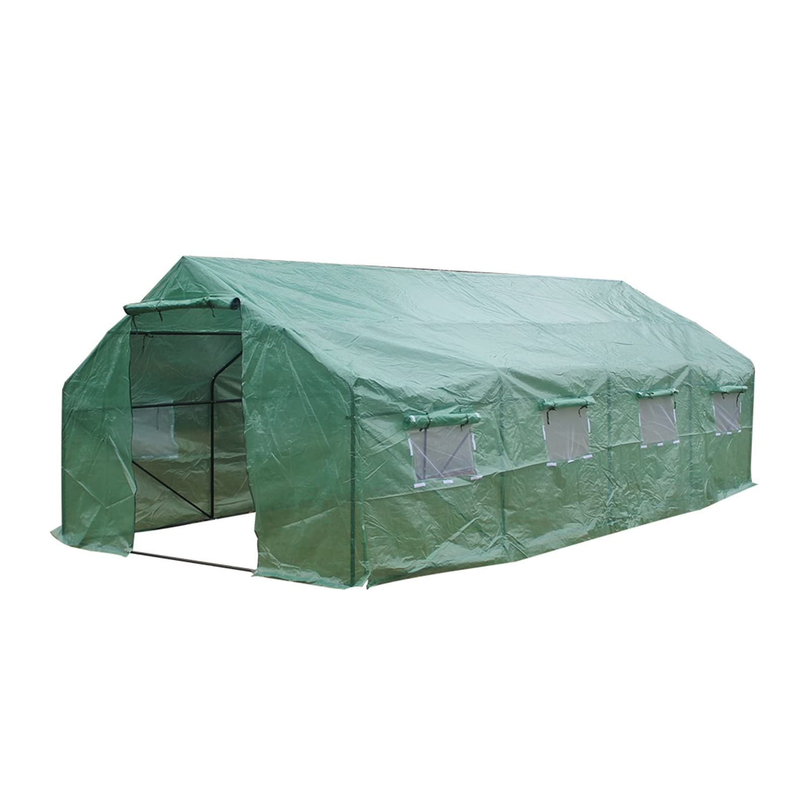 Heavy Duty Greenhouse Tent for Plants - Durable Spiked Gardening Greenhouse with UV Protection - Perfect for Backyard, Patio, and Indoor Gardening