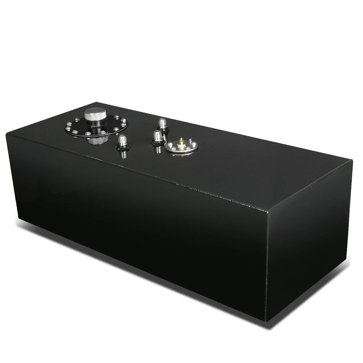 DNA MOTORING 15 Gallon Aluminum Top-Feed Fuel Cell Gas Tank - 30