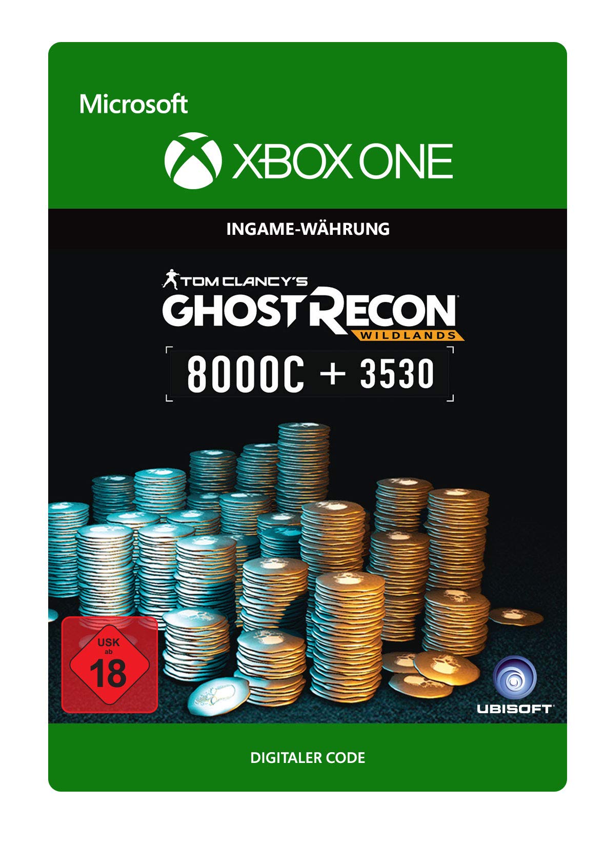 Tom Clancy's Ghost Recon Wildlands 11530 GR Credits - Xbox One Digital Download Code | In-Game Currency for Weapons, Vehicles & Upgrades