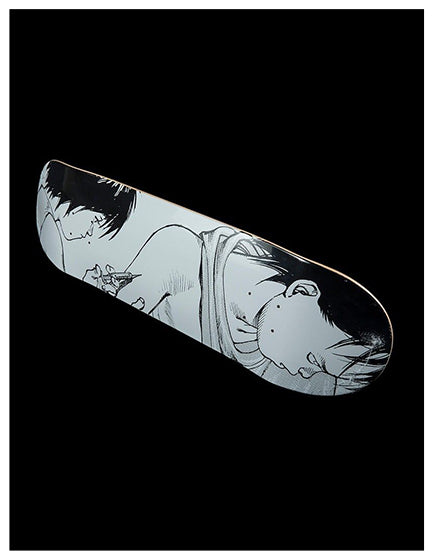 SUPREME X AKIRA SYRINGE Skateboard Deck - Limited Edition Anime Art Skateboard for Collectors & Skaters - Perfect for Street Skating, Wall Decor & Anime Fans Collection