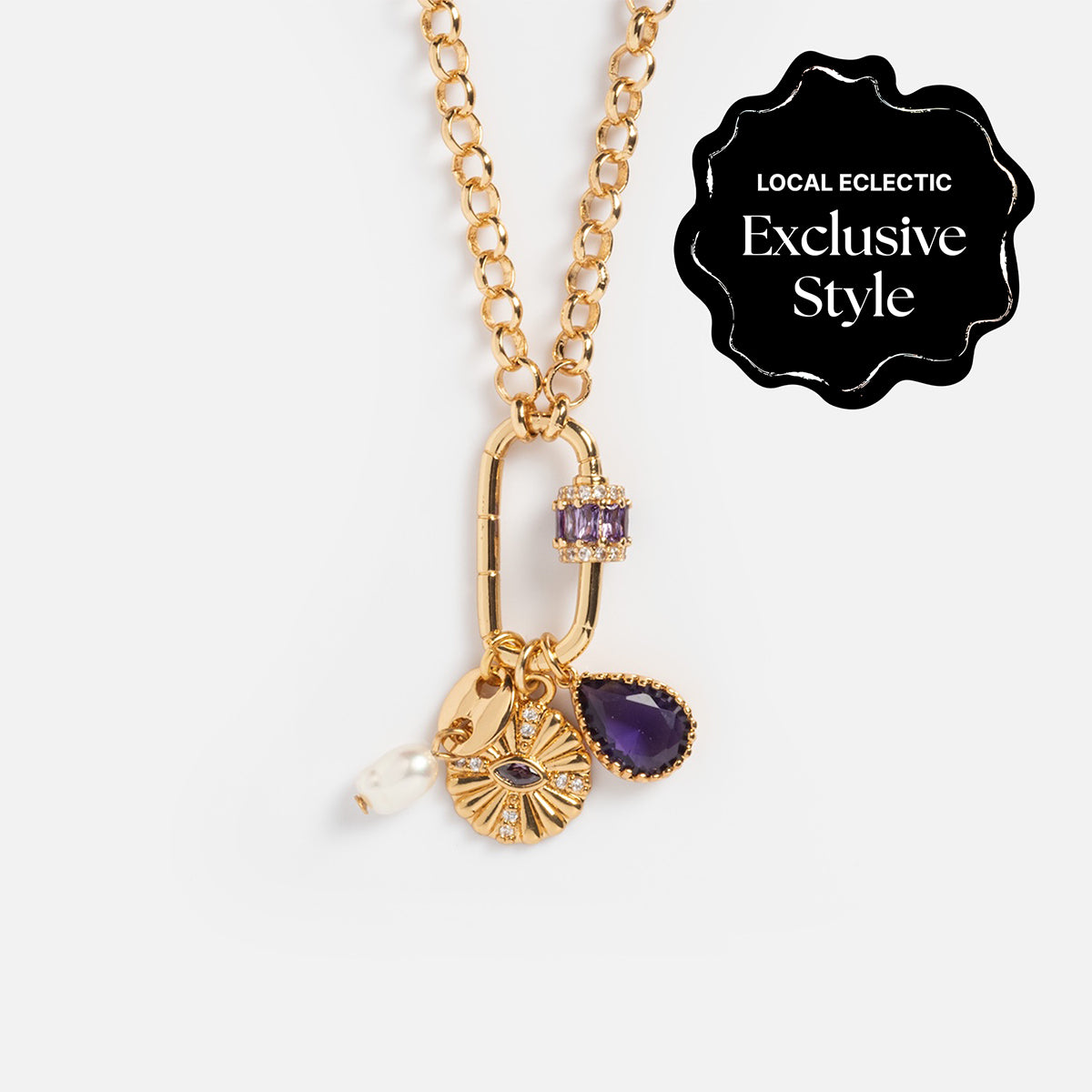 Queen Crystal Birthstone Charm Necklace - Elegant Personalized Jewelry Gift for Women, Mothers, Wives | Perfect for Birthdays, Anniversaries & Special Occasions