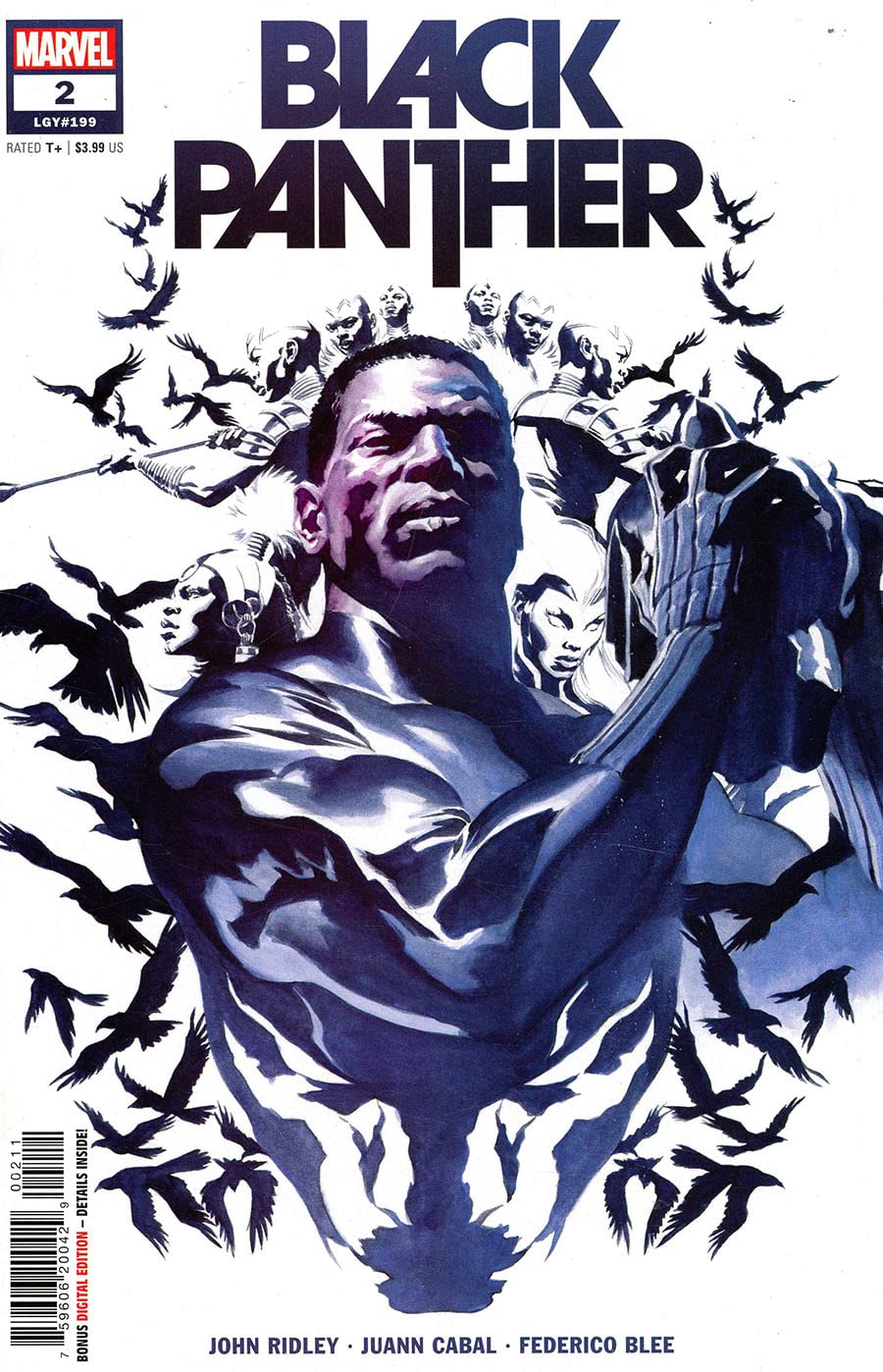 Black Panther (7th Series) #2 VF/NM Marvel Comic Book - 199 Alex Ross Cover | Collectible Superhero Comics for Fans & Investors