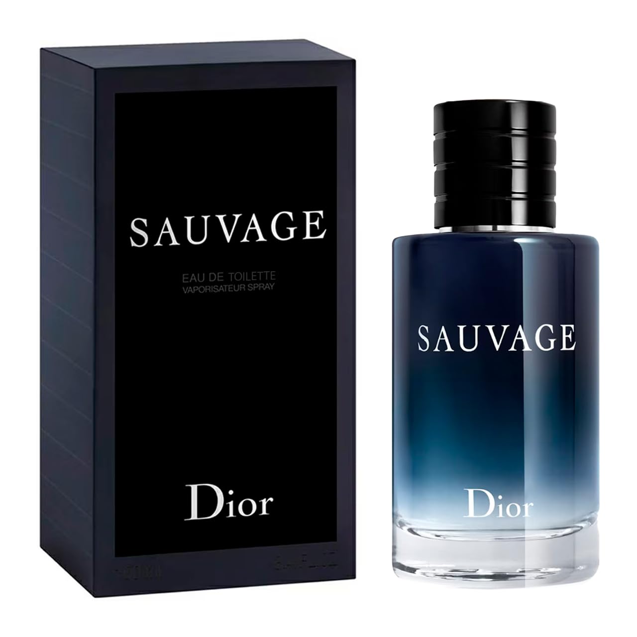 Dior Sauvage for Men Eau De Toilette Spray - 3.4 Oz / 100ml - Authentic Fragrance Tester - Fresh & Masculine Scent for Daily Wear, Date Night & Special Occasions
