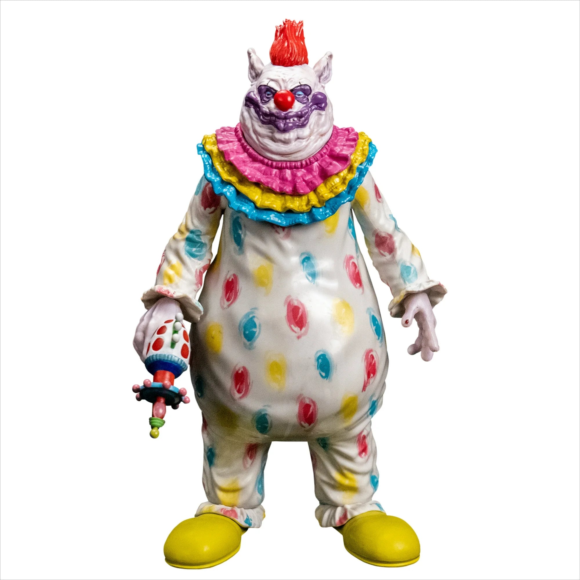 TTMGM123 Killer Klown Scream Greats 8-Inch Fatso Figure - Collectible Horror Movie Statue for Home Decor, Office Display & Halloween Party Decoration