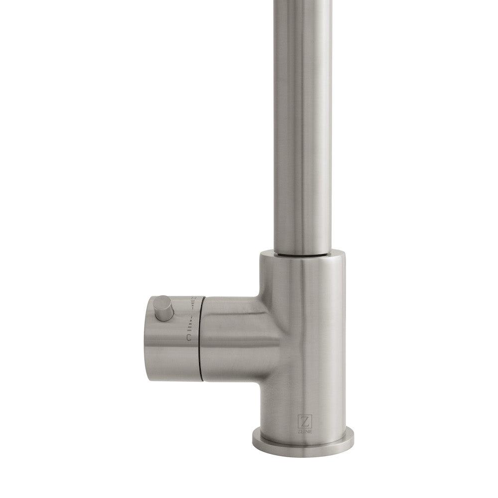 ZLINE Gemini Touchless Kitchen Faucet in Brushed Nickel - Hands-Free Pull-Down Sprayer with Motion Sensor for Modern Kitchens (Perfect for Cooking, Washing Dishes & Multi-Tasking)