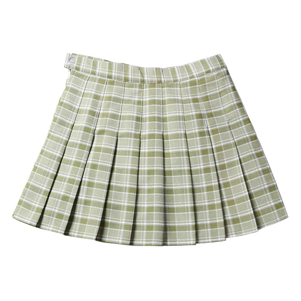 High Waist Tennis Skirt with Built-in Shorts - Cheerleader & School Sports Pleated Skirt for Women - Perfect for Volleyball, Cheerleading, Gym & Casual Wear