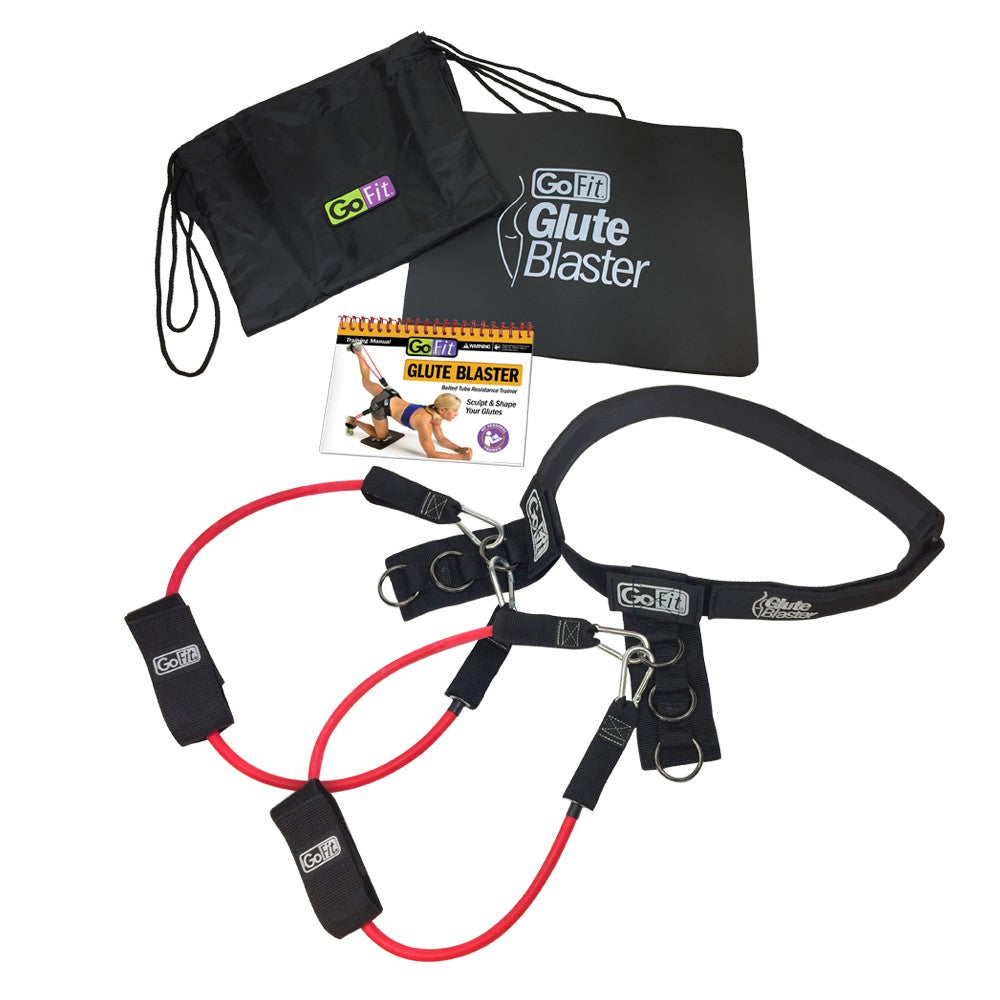 GoFit Glute Blaster - Premium Butt & Leg Workout Equipment for Home Gym - Perfect for Glute Training, Squats & Toning Exercises at Home or Studio