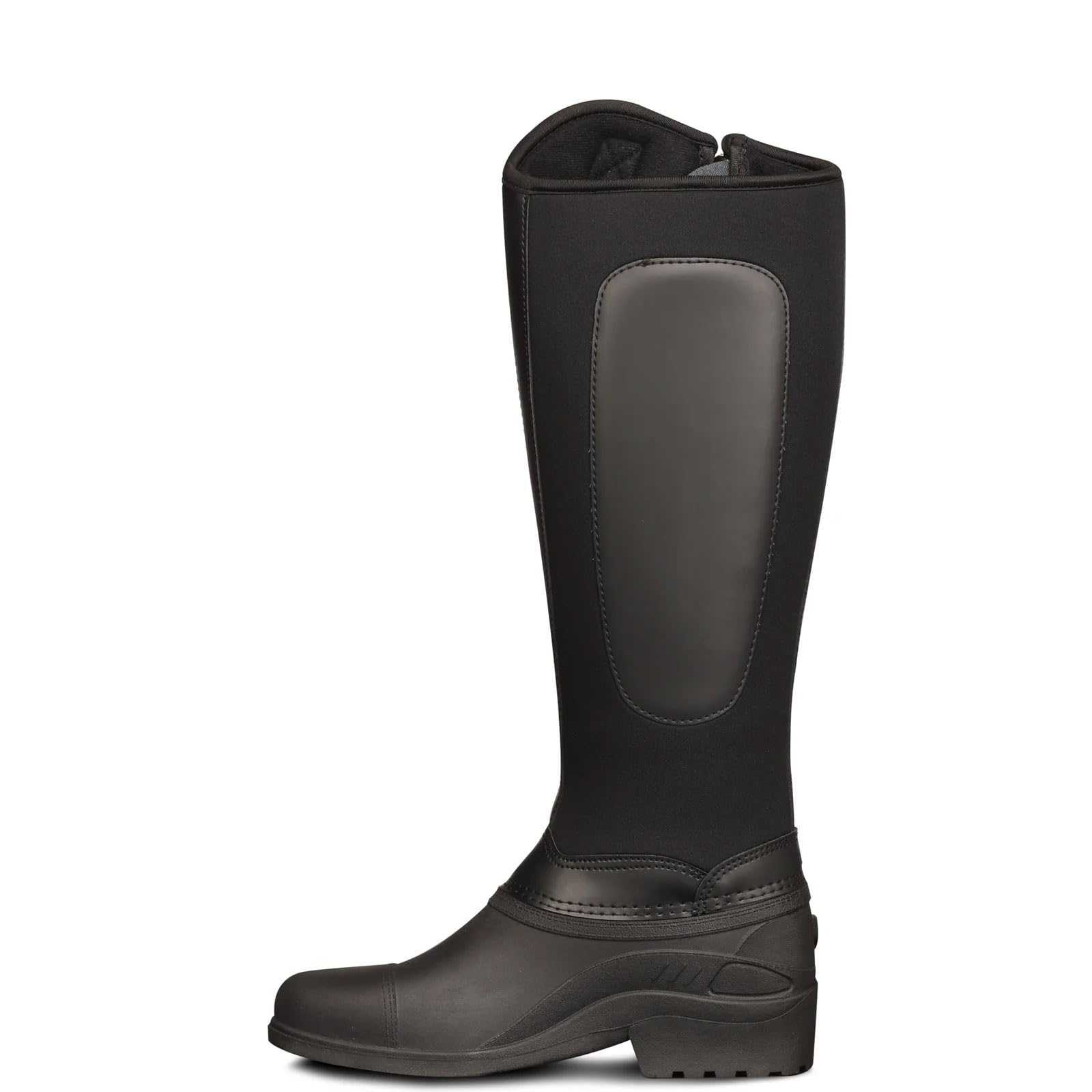 Ovation Women's Equestrian Riding Boots - Faux Fur Lined Winter Horse Riding Boots for Women, Comfortable & Durable Tall Boots, Black Size 6 - Perfect for Horseback Riding, Equestrian Sports & Cold Weather Outdoor Activities
