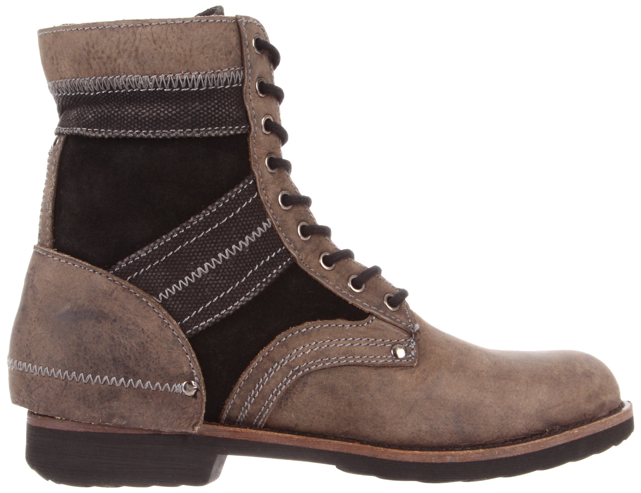Bed Stu Men's Process Lace-Up Boots - Premium Leather Work Boots for Men | Durable & Stylish for Outdoor Work, Hiking & Casual Wear