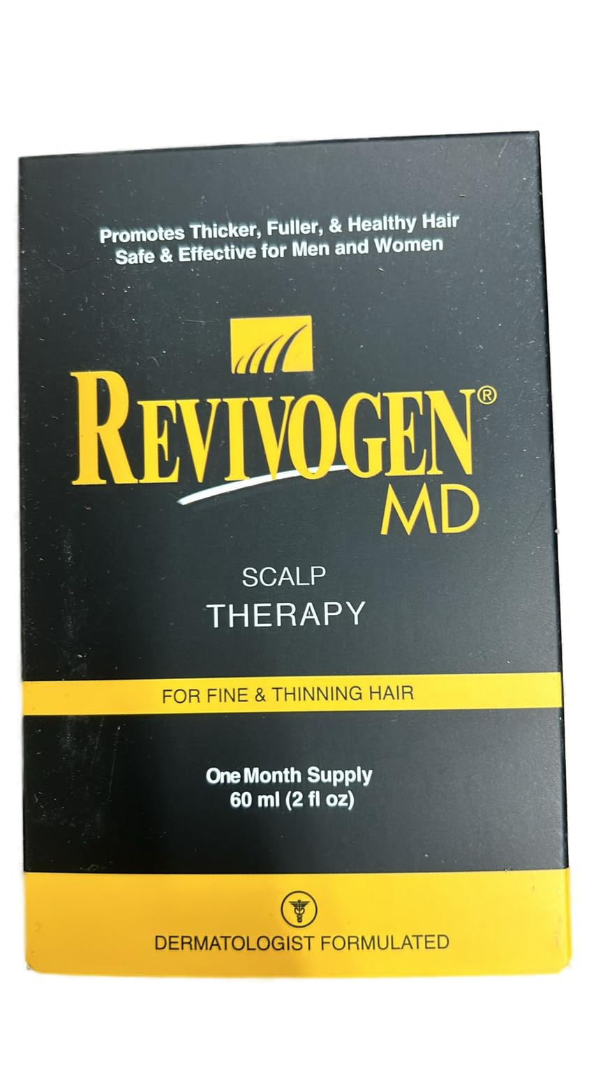 Revivogen Hair Growth & Scalp Treatment for Thinning Hair - 60ml Bottle | Natural DHT Blocker for Men & Women | Promotes Healthy Hair Growth at Home or Salon Use