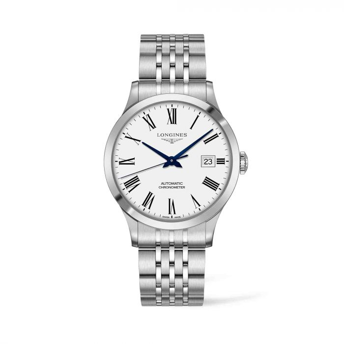 Longines Record Collection Automatic Men's Watch - Luxury Swiss Timepiece for Business, Formal & Special Occasions