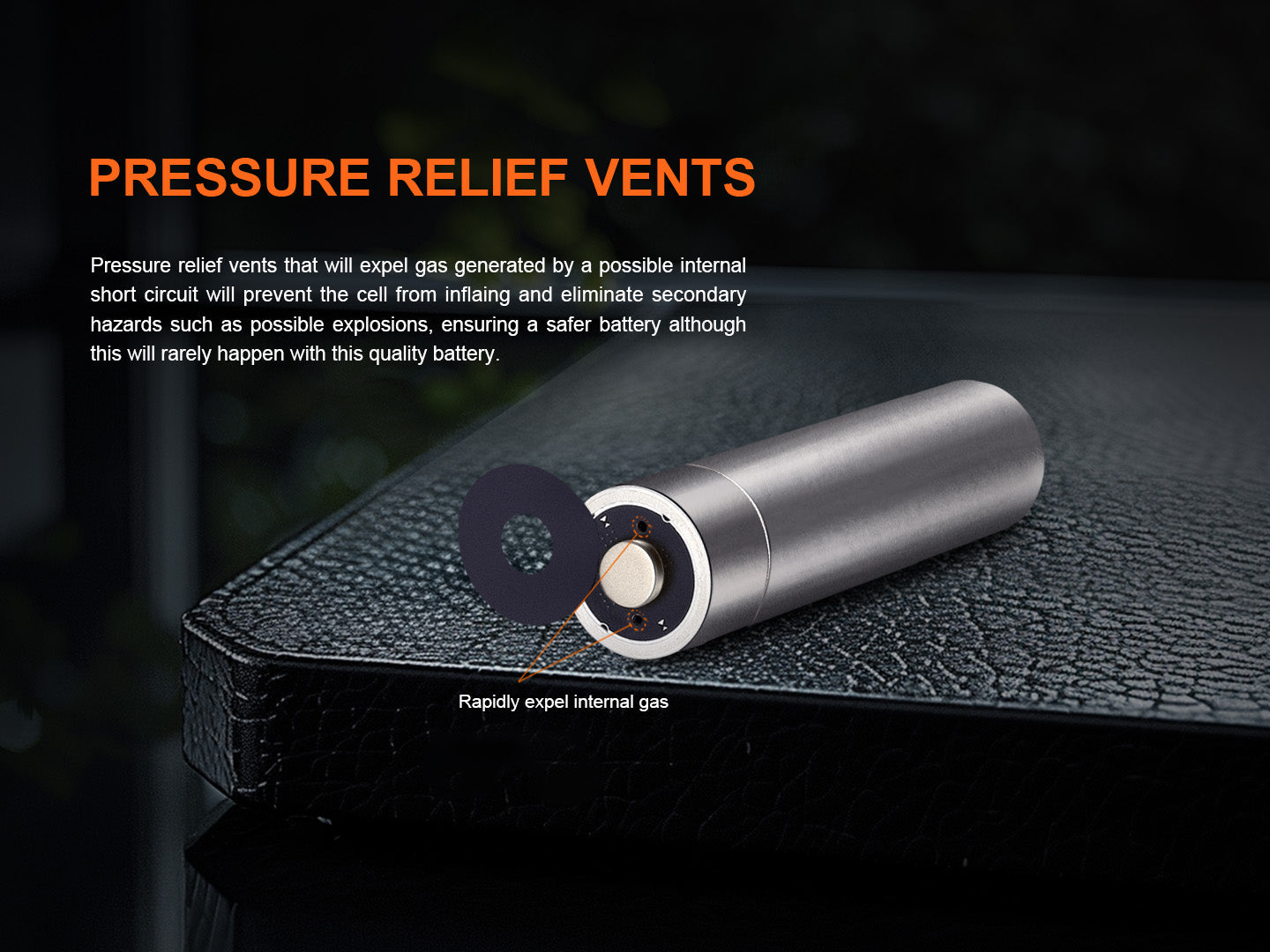 Fenix ARB L18 4000mAh High Capacity Rechargeable 18650 Battery - Perfect for Flashlights, Vaping Devices & Portable Electronics