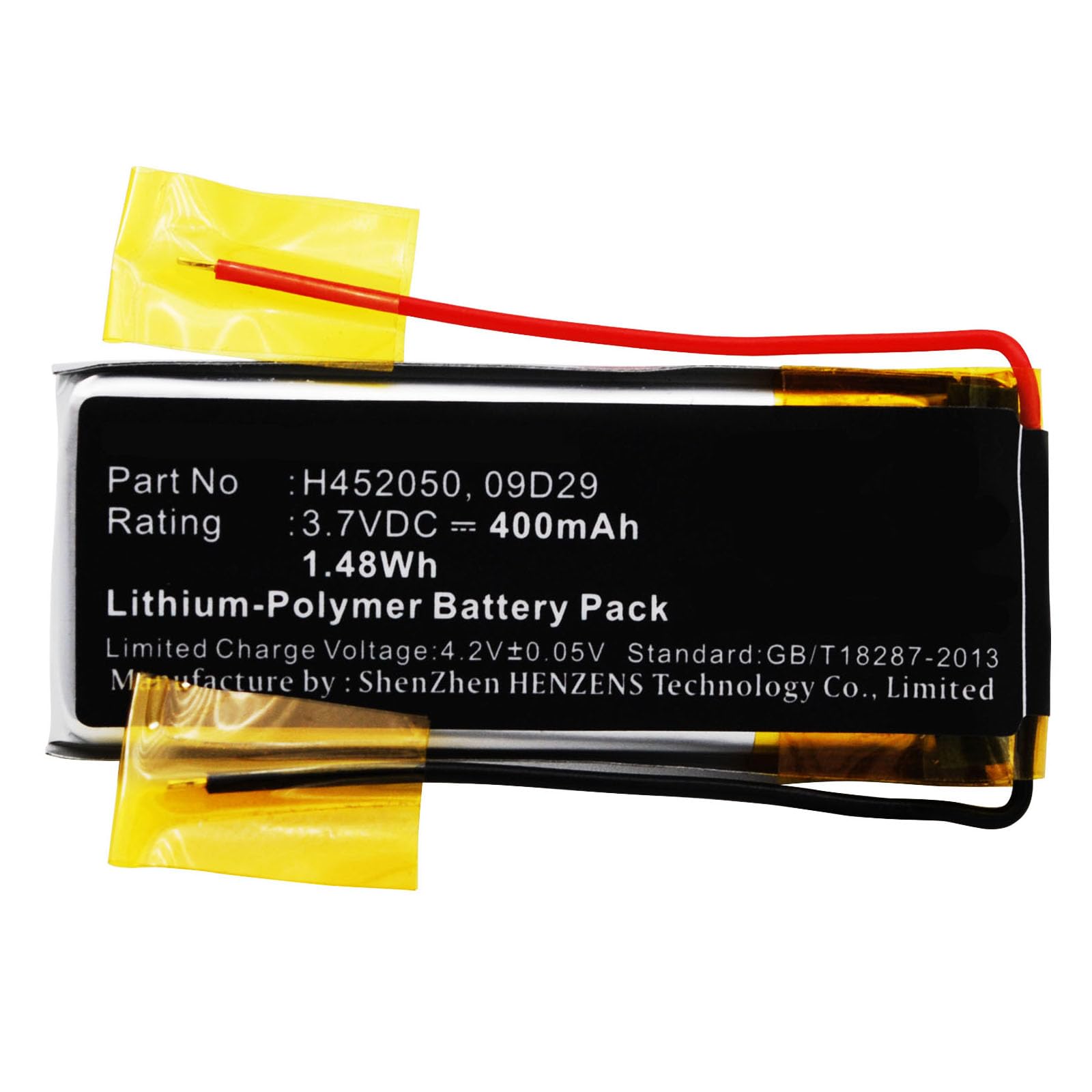 Synergy Digital Wireless Headset Battery - 400mAh Li-Polymer Replacement for Cardo Scala Rider Q2 & Multiset Headsets | Long-Lasting Power for Motorcycle Communication Systems | Perfect for Adventure Riding, Touring & Group Rides