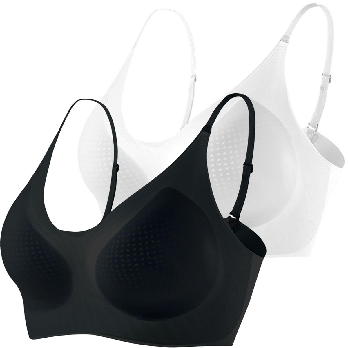 Women's High Elasticity Sports Bra - Comfortable No-Size Workout & Sleep Bra for Yoga, Running, Gym & Lounge Wear