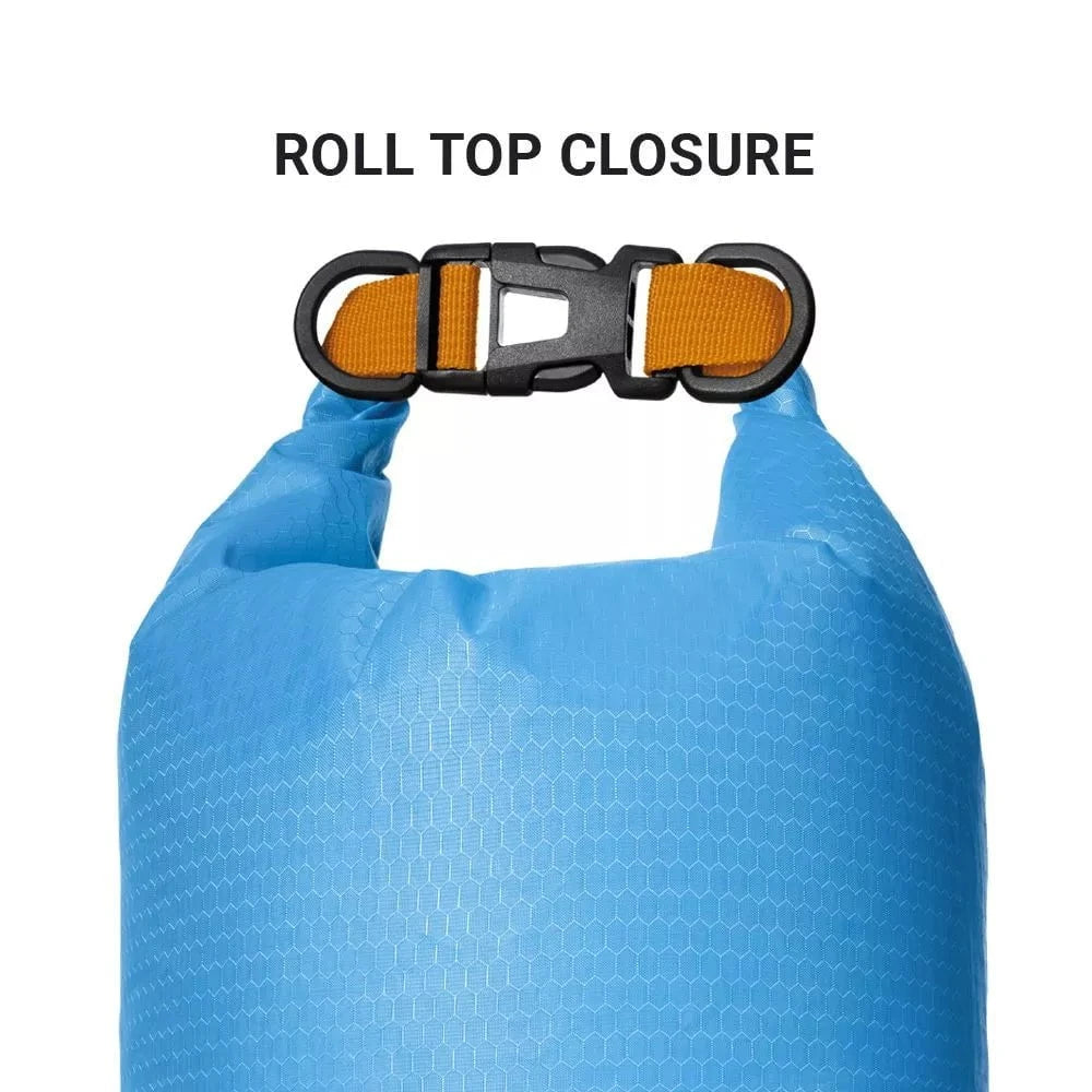Waterproof Wet Dry Bag 5L - Lightweight Travel Toiletry Organizer for Swimming, Beach, Camping & Outdoor Activities