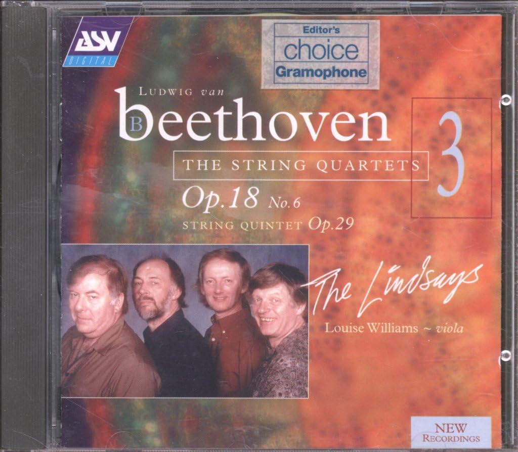 Beethoven String Quartets Op. 18 No. 6 & String Quintet Op. 29 - Classical Music Masterpieces for Concerts, Study & Relaxation
