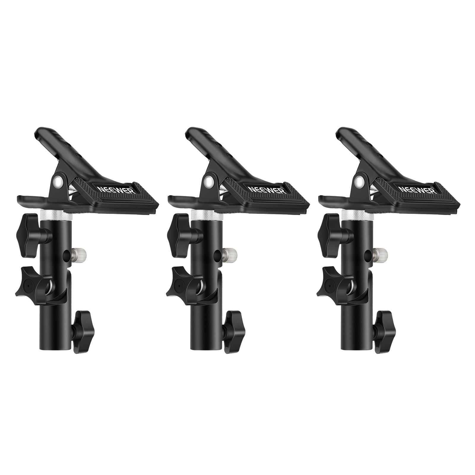 NEEWER Heavy Duty Metal Clamp Holder for Photography Reflectors - Secure Mounting for Studio Lights, Backdrops & Equipment - Perfect for Professional Photographers & Videographers
