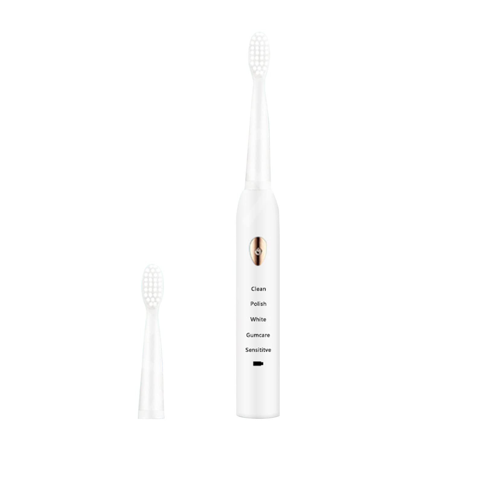 JMKQLZ Electric Toothbrush with 2 Brush Heads - 5 Speed Modes, IPX7 Waterproof, Smart Timer for Deep Cleaning - Perfect for Travel, Home & Oral Care Routine