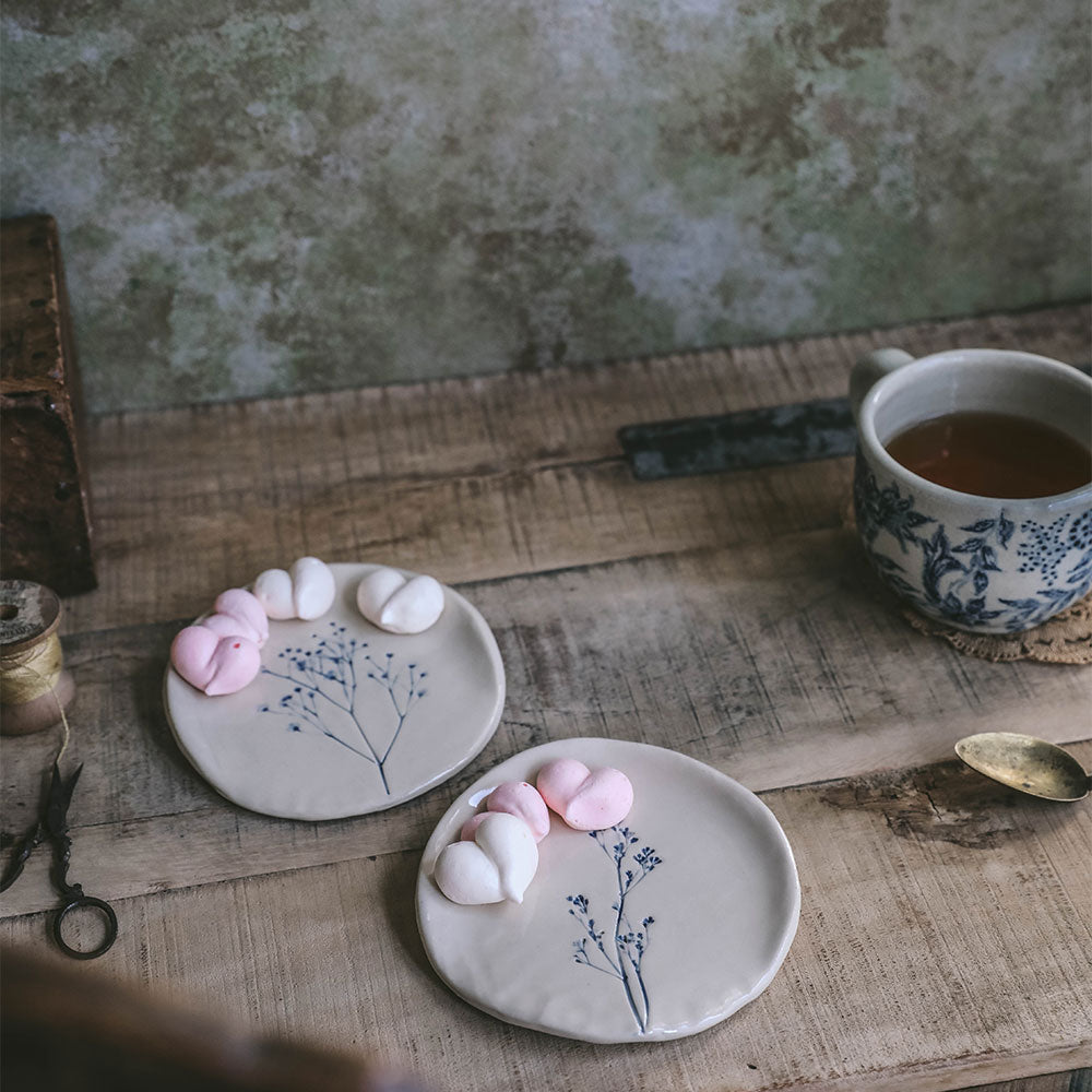 Hand Painted Ceramic Spoon Rest - Unique Artisan Kitchen Decor for Cooking & Serving - Perfect for Stovetop, Countertop & Dining Table Use