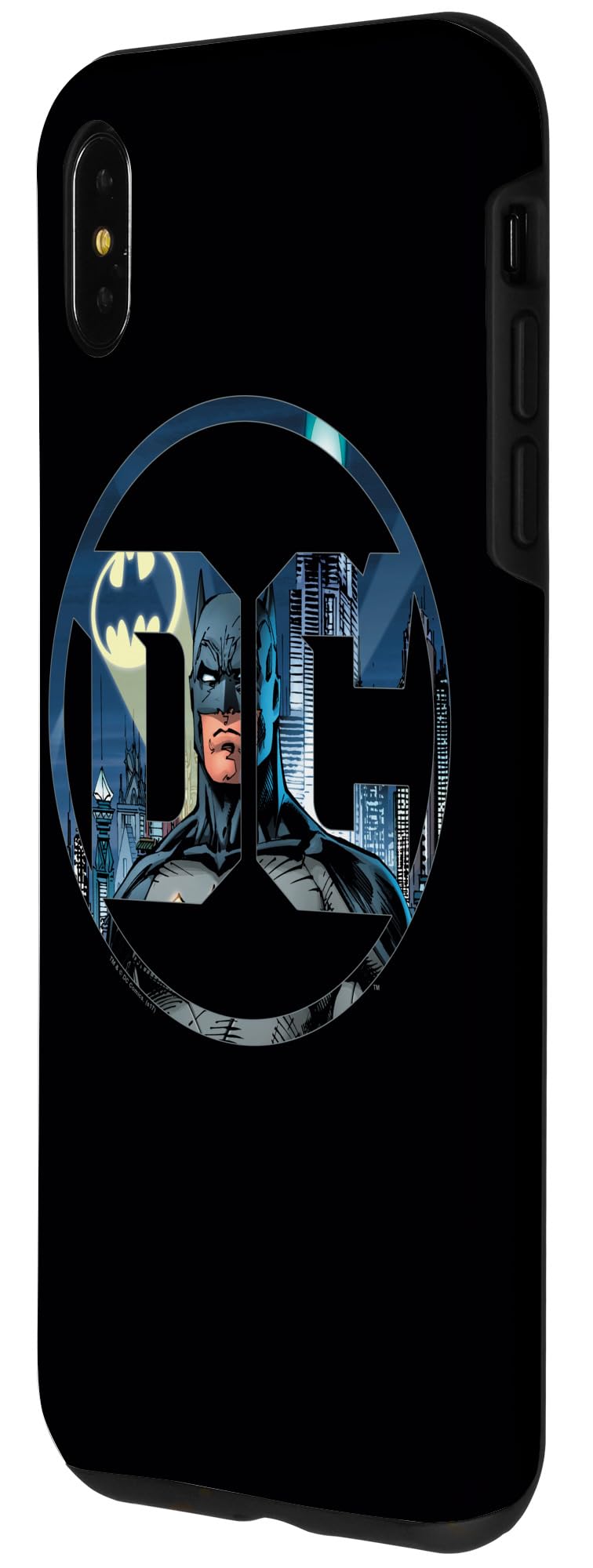 iPhone XS Max Batman DC Comics Logo Phone Case - Durable Protective Cover for Superhero Fans, Perfect for Daily Use, Travel & Gifting
