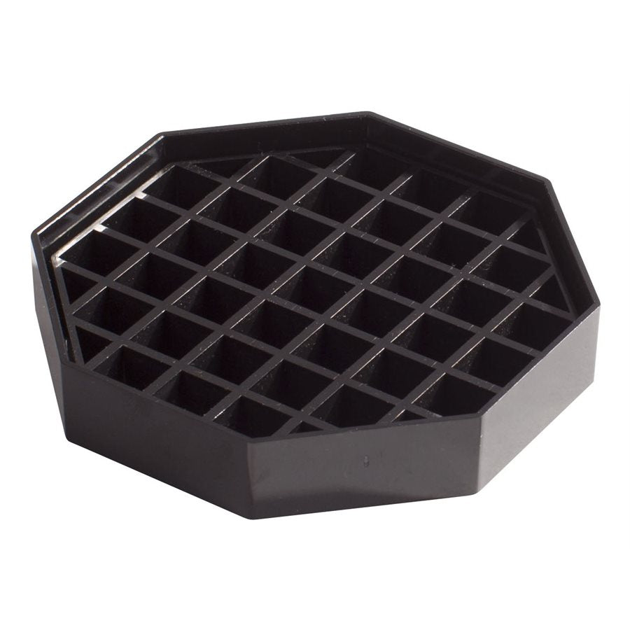 Winco 4.5-Inch Black Drip Tray - Heavy Duty Stainless Steel Drip Pan for Grills, Stoves & Outdoor Cooking Accessories