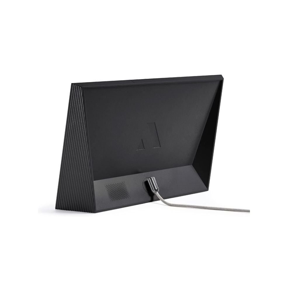 Aura AFSC22 MAT Cooper Charcoal & White Digital Picture Frame - Display Family Photos in Living Room & Bedroom