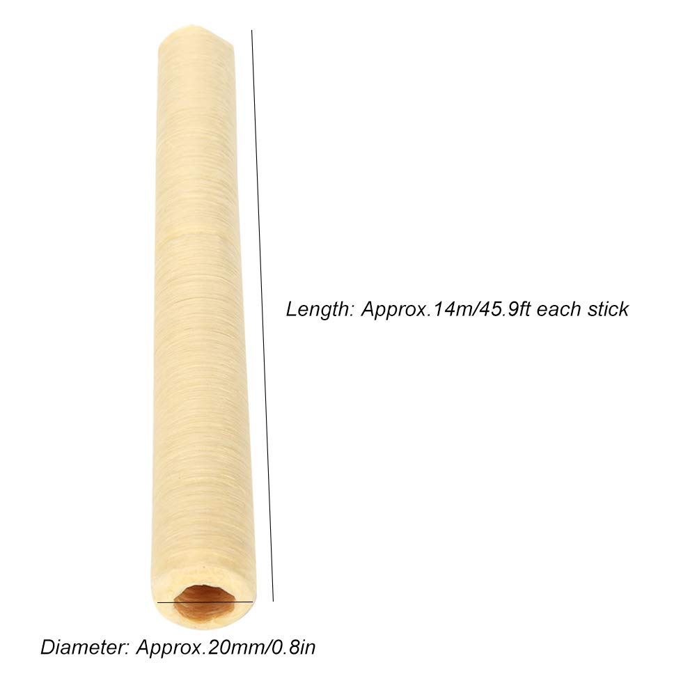 AXOC Edible Sausage Casing for Drying - Natural Sausage Hose Tube for Homemade Hot Dogs & Dried Sausages | Perfect for DIY Sausage Making, Meat Processing & Food Preservation