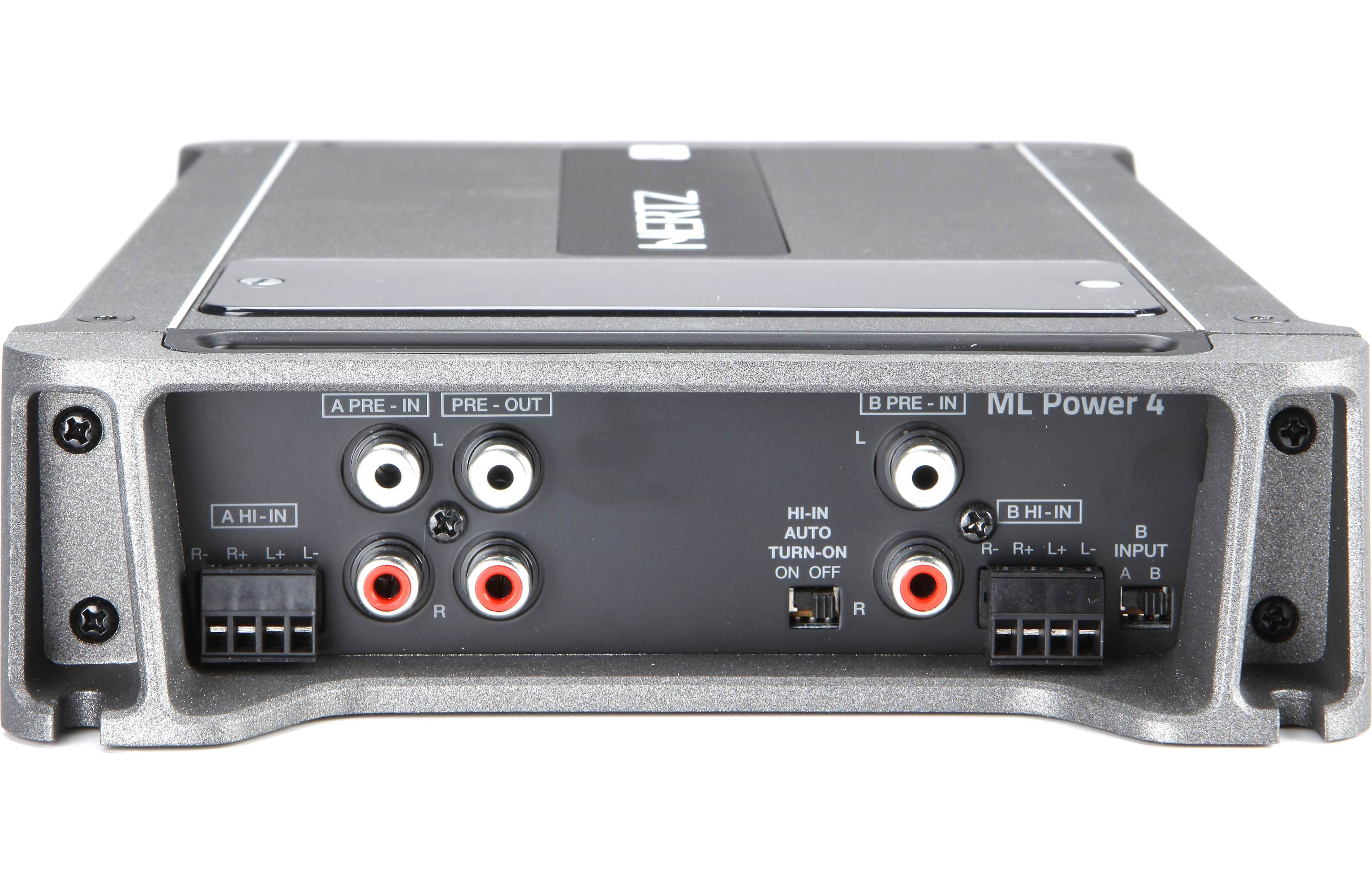 Hertz Mille ML Power 4 D Class 4 Channel Car Amplifier - High Power Audio System for Cars, Trucks & SUVs - Perfect for Upgrading Your Vehicle Sound System