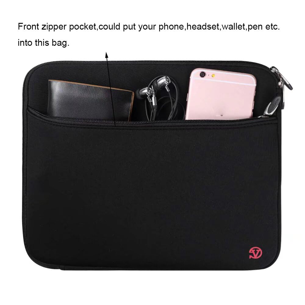 Premium 11-12 Inch Tablet Sleeve Case for Xiaomi Pad 6S Pro 12.4/Pad 5/Pad 5 Pro 11/Pad 5 Pro 12.4/Pad 6/Pad 6 Pro/Redmi Pad SE - Slim Protective Cover for Work, School & Travel