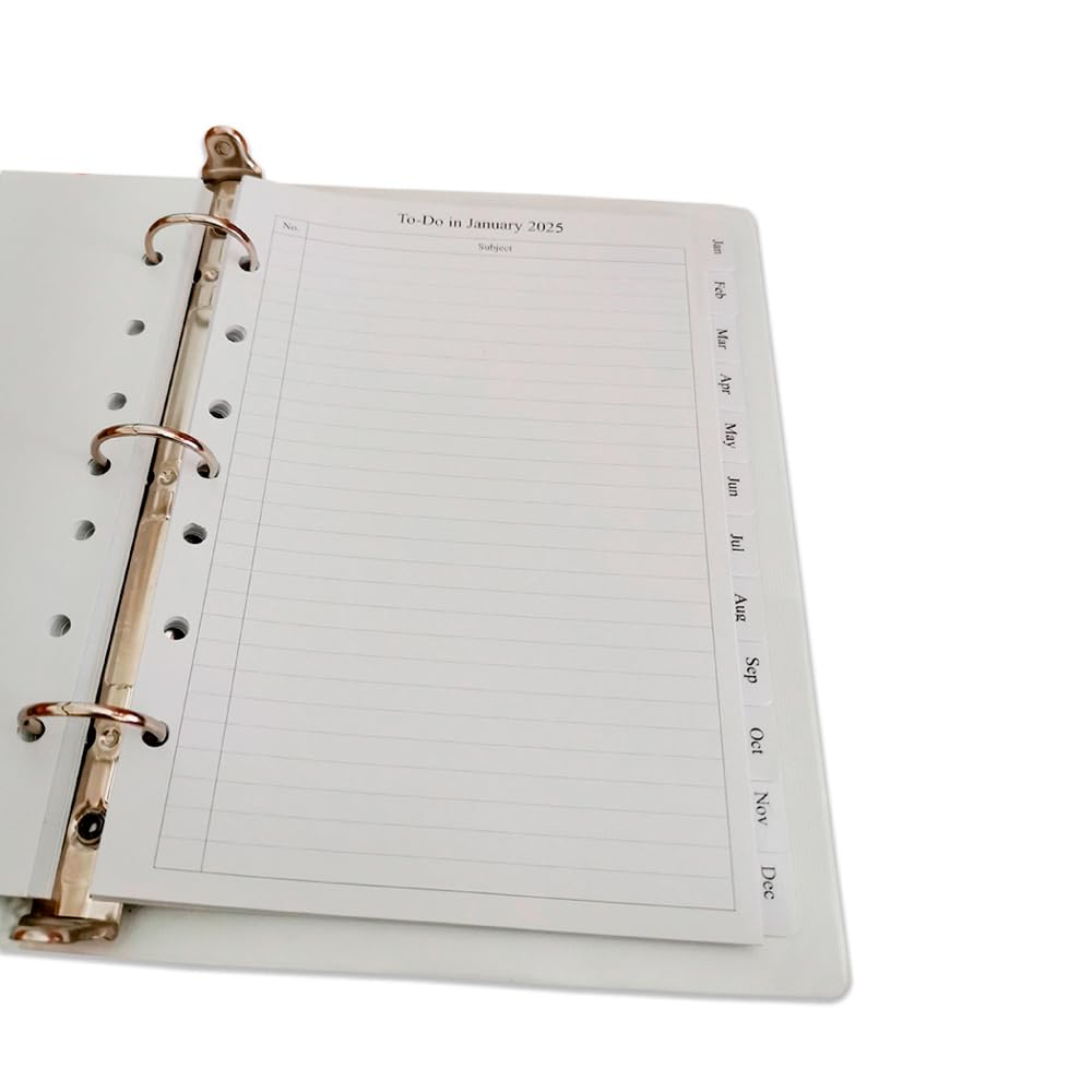 Newestor 2025 Monthly Planner Refills 5.5