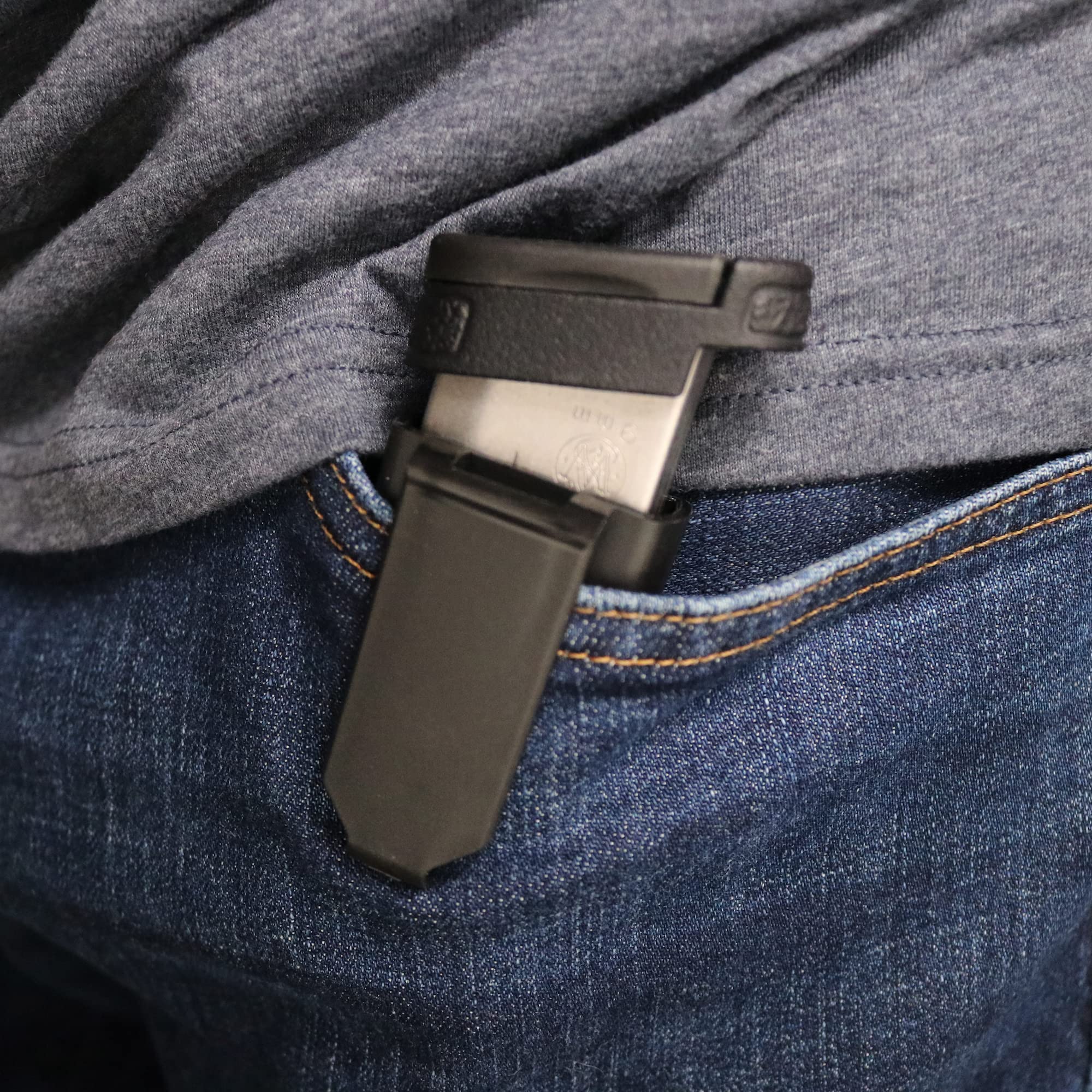 MakerShot Magazine Carrier - Tactical Gun Belt Magazine Holster for Handgun & Pistol | Durable Ammo Storage & Clip Holder | Perfect for Range Training, Hunting & Tactical Missions