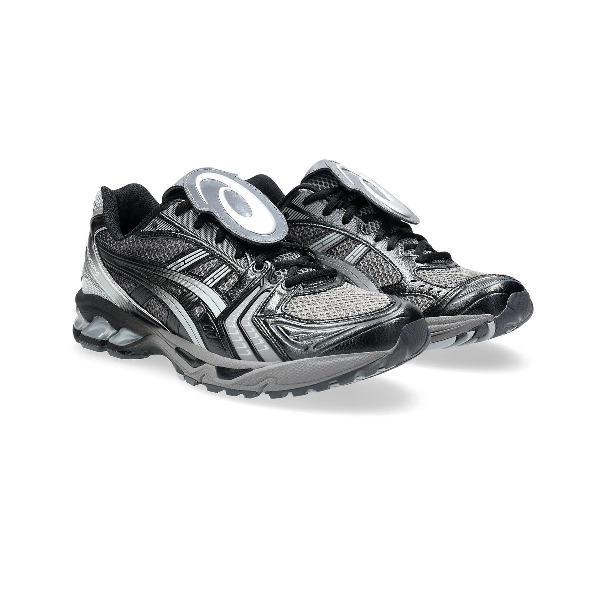 ASICS Gel Kayano 14 Running Shoes for Men - Black Grey (2024 Release) - Premium Cushioned Sneakers for Marathon Training & Museum Walking Comfort