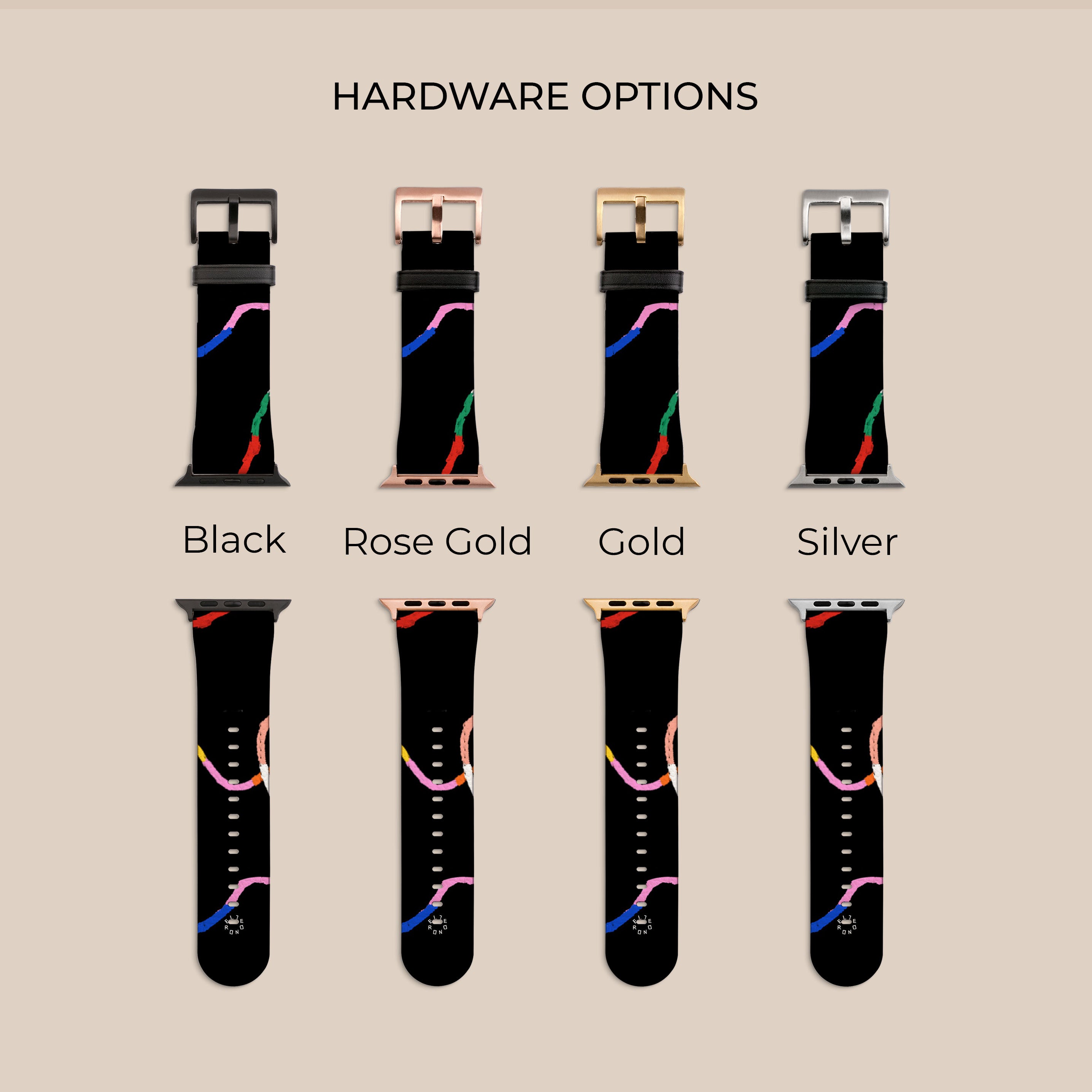 Premium Midnight Black Apple Watch Band - Soft Silicone Strap for Comfort & Style - Perfect for Workouts, Running & Everyday Wear